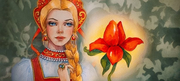 Представление “Аленький цветочек”
