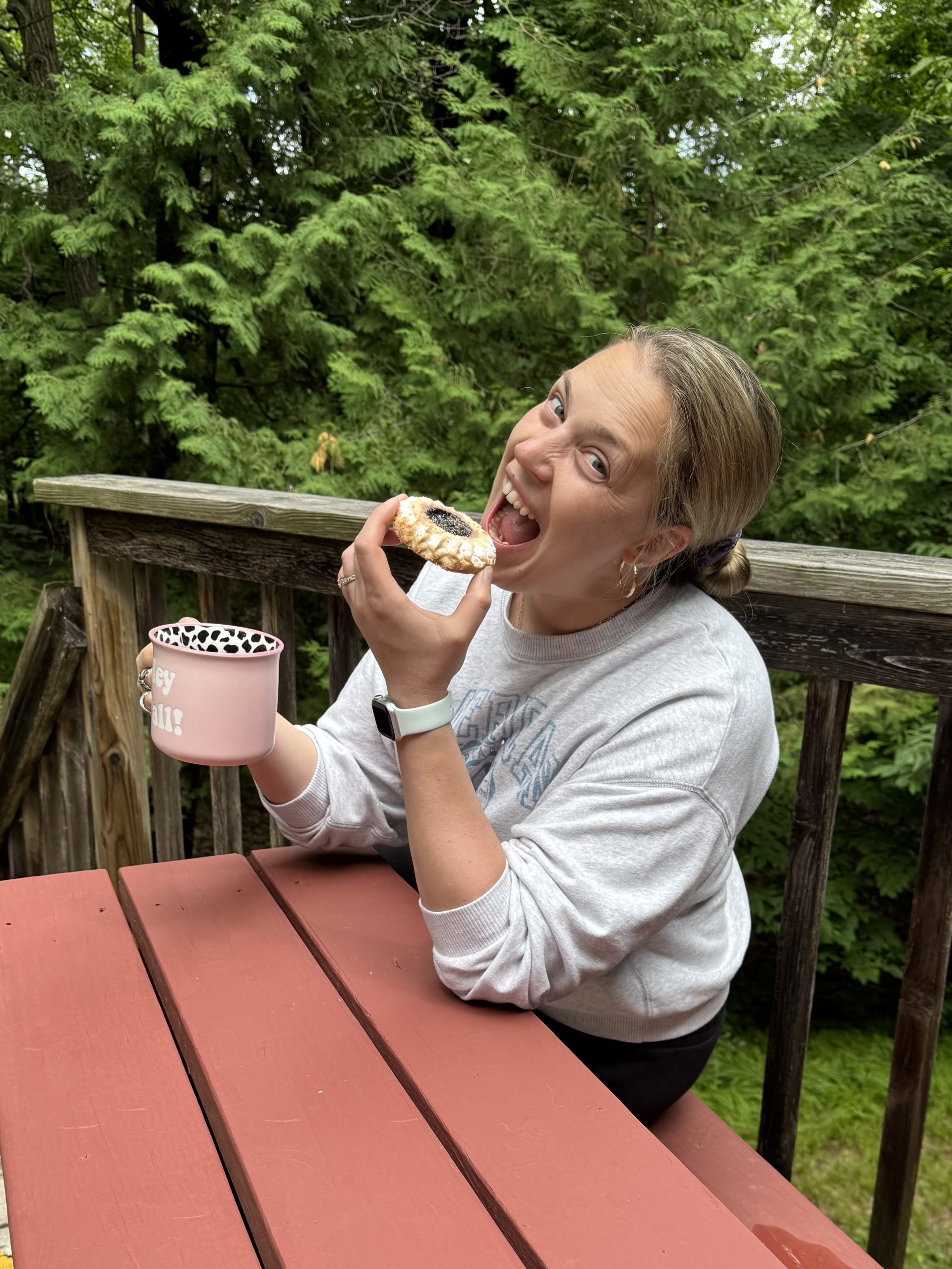 A sweet surprise at camp 🍪